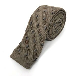 Pierre Cardin vintage 100% wool woven tie - Made in Italy